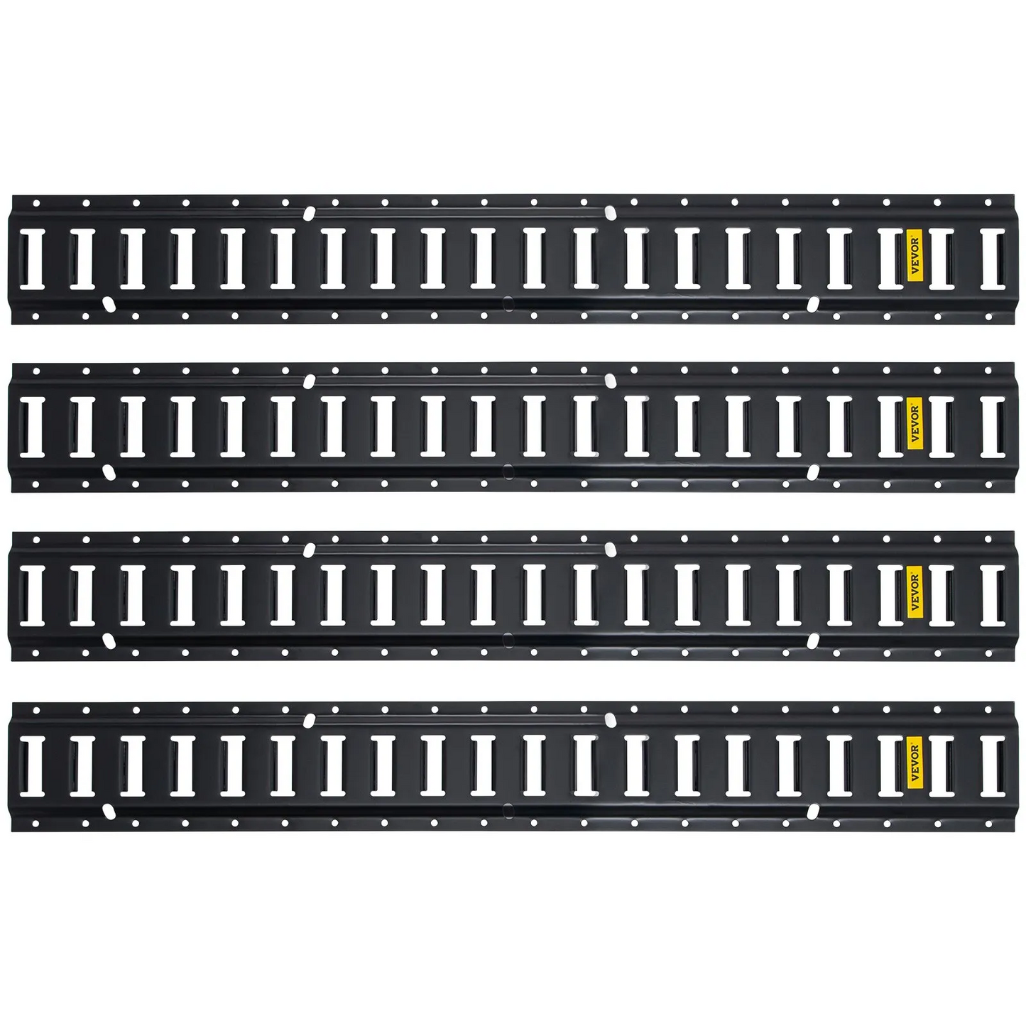 VEVOR E Track Tie Down Rails 4PCs 4-Feet E Track Rails Enclosed Cargo Trailer,-$60