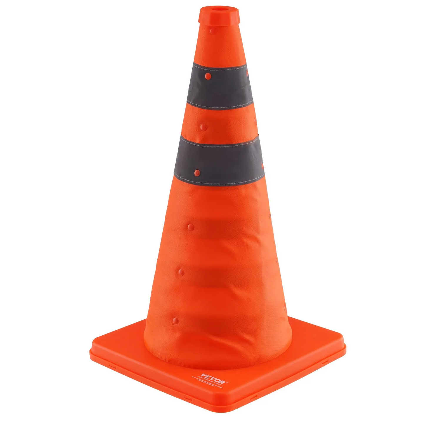 VEVOR Safety Cones, 4 Pack 18 inch Collapsible Traffic Cones, Construction Cones with Reflective Collars,-$25