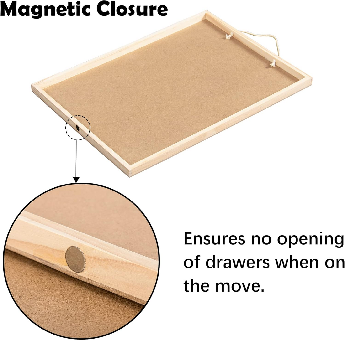 Brand New Wooden Jigsaw Puzzle Table, 4 Removable Storage & Sorting Drawers, for 1,500 pcs