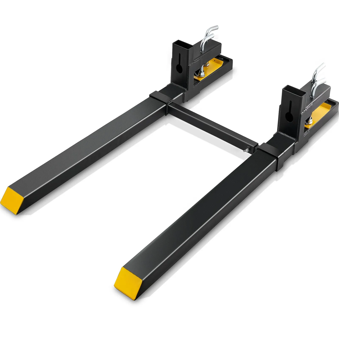 VEVOR Pallet Forks, 4000 lbs Clamp on Pallet Forks, 60" Total Length Heavy Duty Pallet Forks