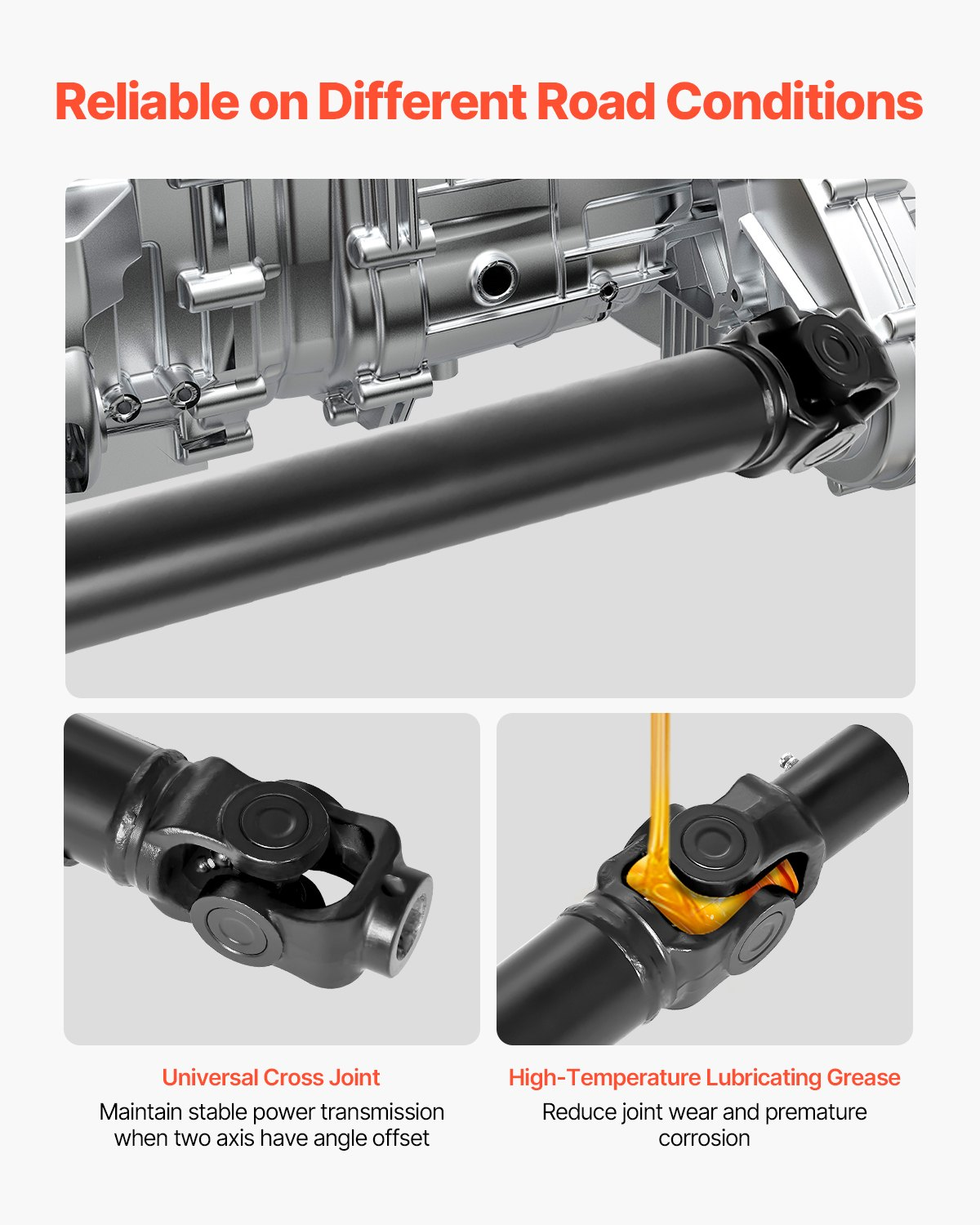 VEVOR Front Drive Shaft Assembly Compatible with 2014-2016 Polaris Ranger XP 900,-$150