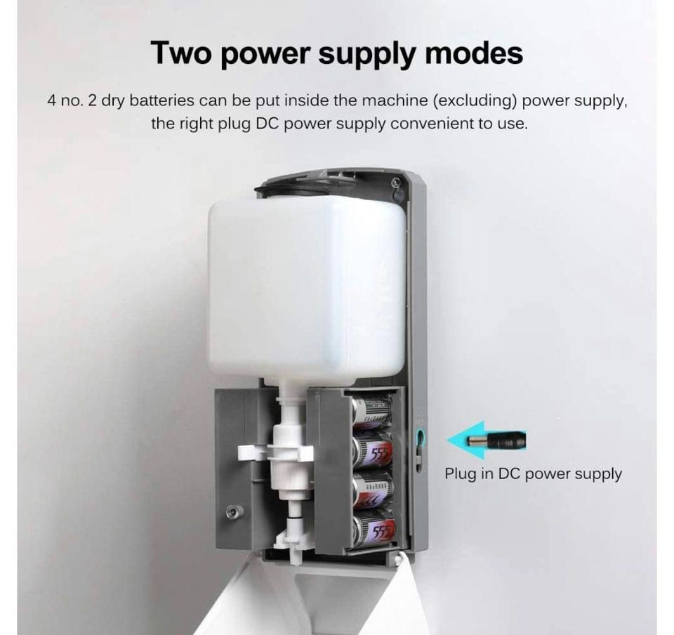 Brand New Soap Dispenser Wall Mount 1000 ML Cap, Waterproof