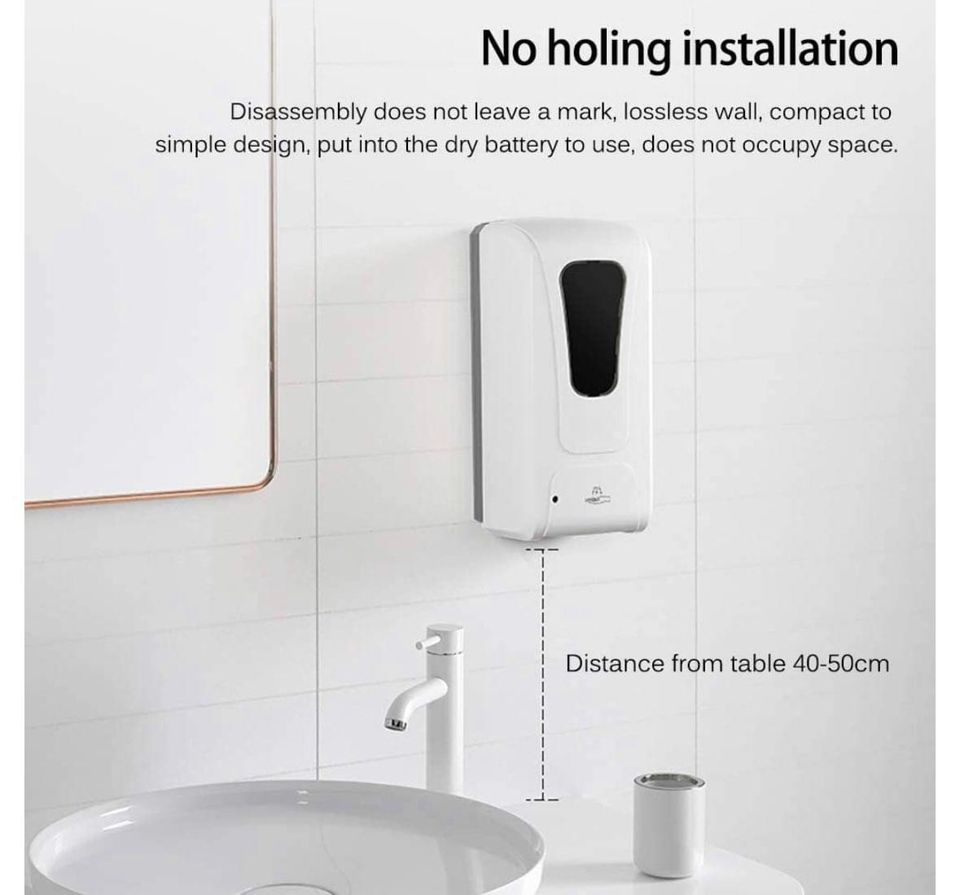 Brand New Soap Dispenser Wall Mount 1000 ML Cap, Waterproof