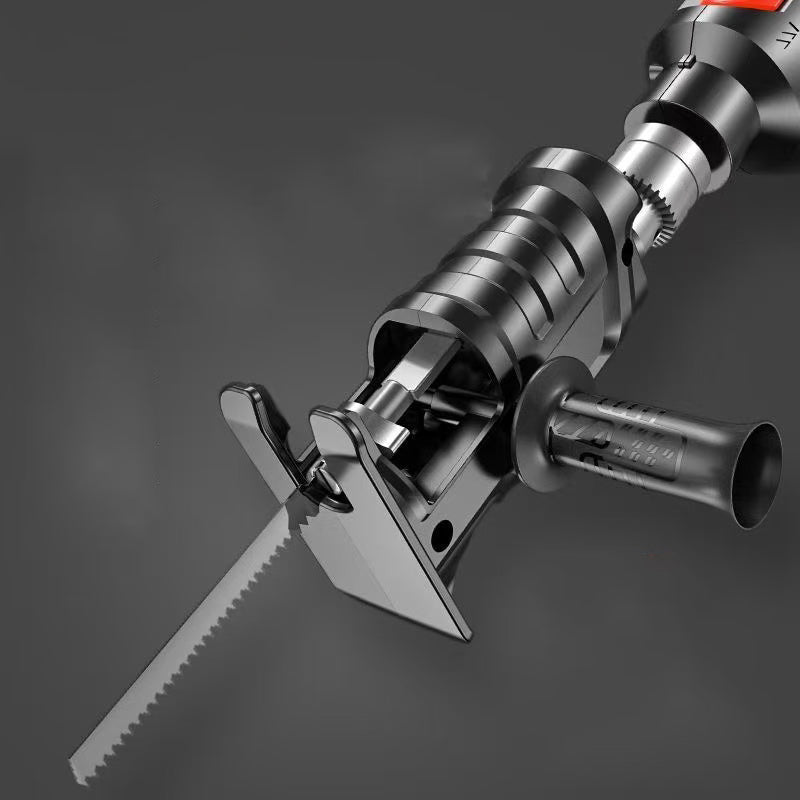BNIB- Electric drill saw converter head, multi-function saber woodworking saw, small handheld,
