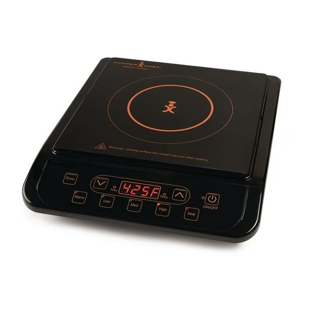 Brand new-Copper Chef Induction Cook top with Frying Pan,1300 Watts of power