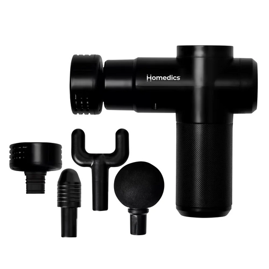 BNIB-Homedics Compact Hot and Cold Therapy Percussion Massage Gun Cordless Recharge