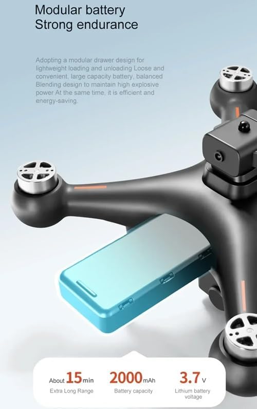 BNIB-S116 Max Drone with 4K HD Dual Camera, 360°Obstacle Avoidance, Brushless Motors,-$70