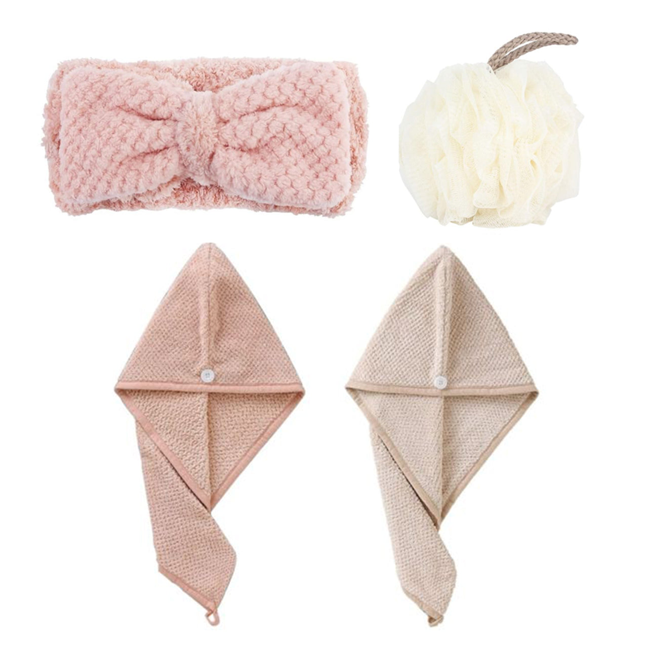 Brand New 4-Piece Bathroom Set | Cute & Practical