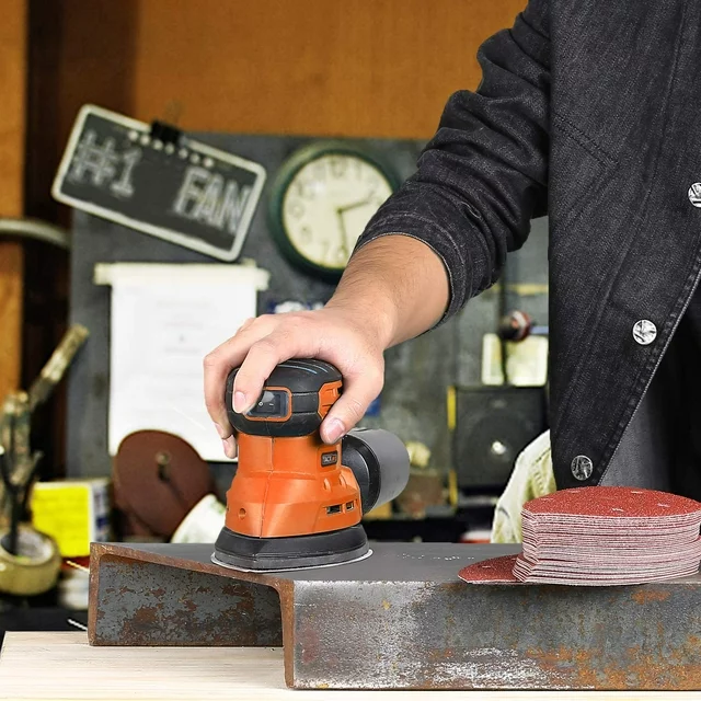 Brand New-Tacklife 50Pcs Mouse Detail Sander Sandpaper 40/60/80/100/240 Grits Hook