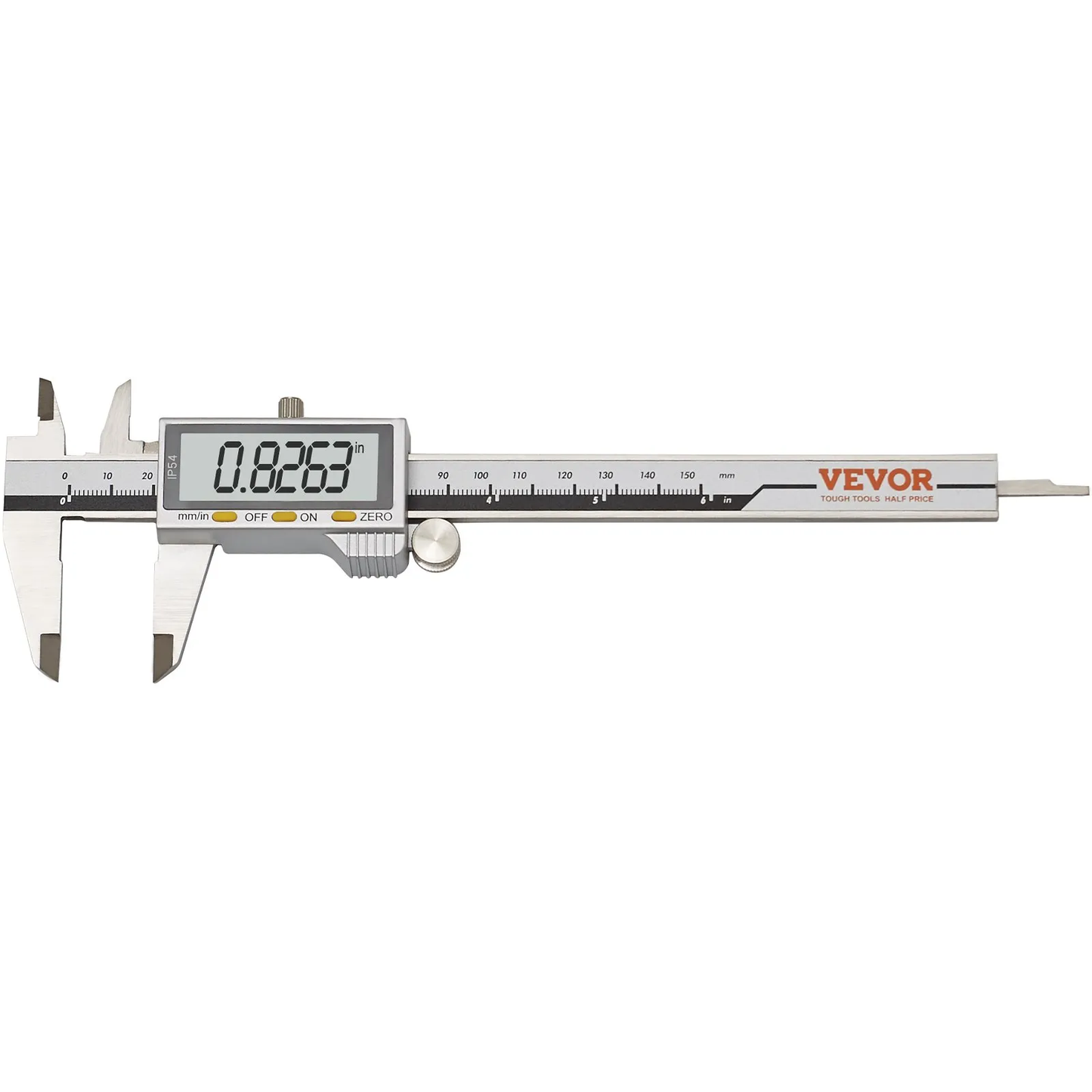 VEVOR Digital Caliper, 0-6" Calipers Measuring Tool, Electronic Micrometer Caliper