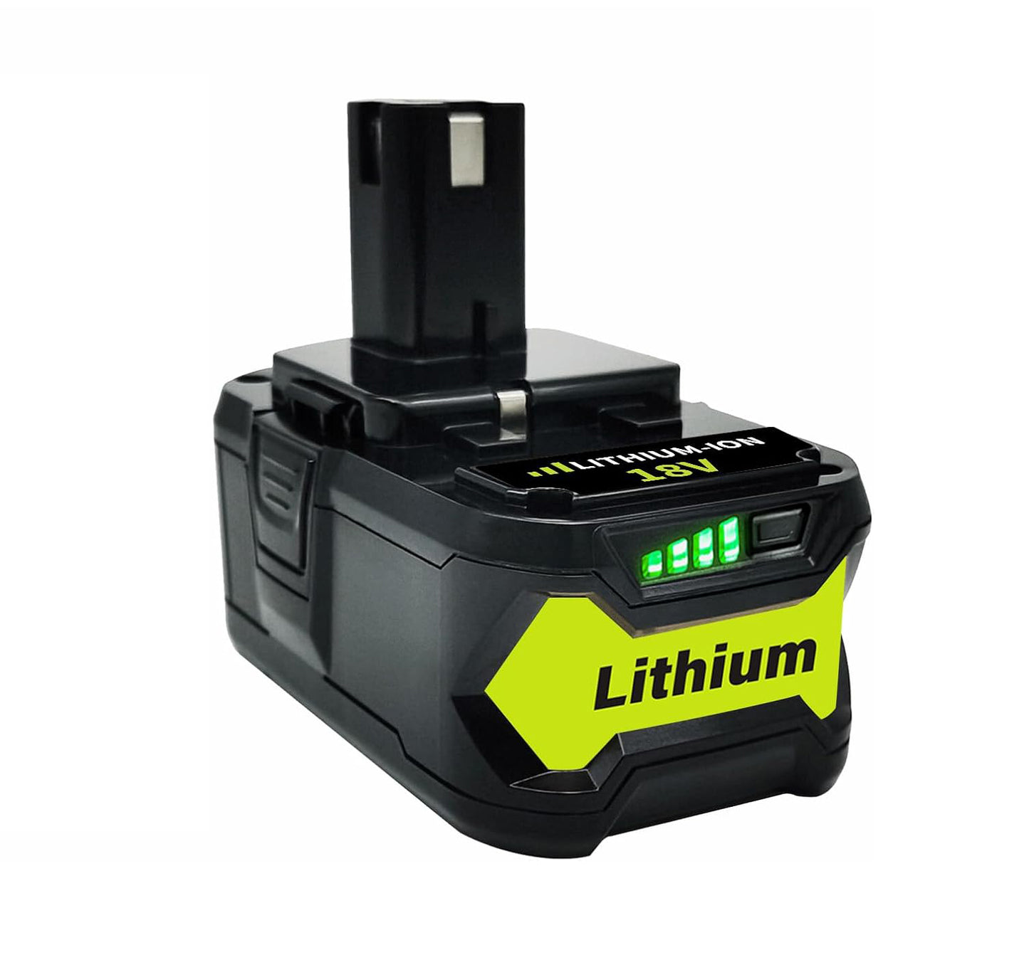 BNIB-6.0Ah 18V Replacement Battery for Ryobi 18V Lithium Battery P102 P103 P105 P107 P108 P109 Ryobi,-