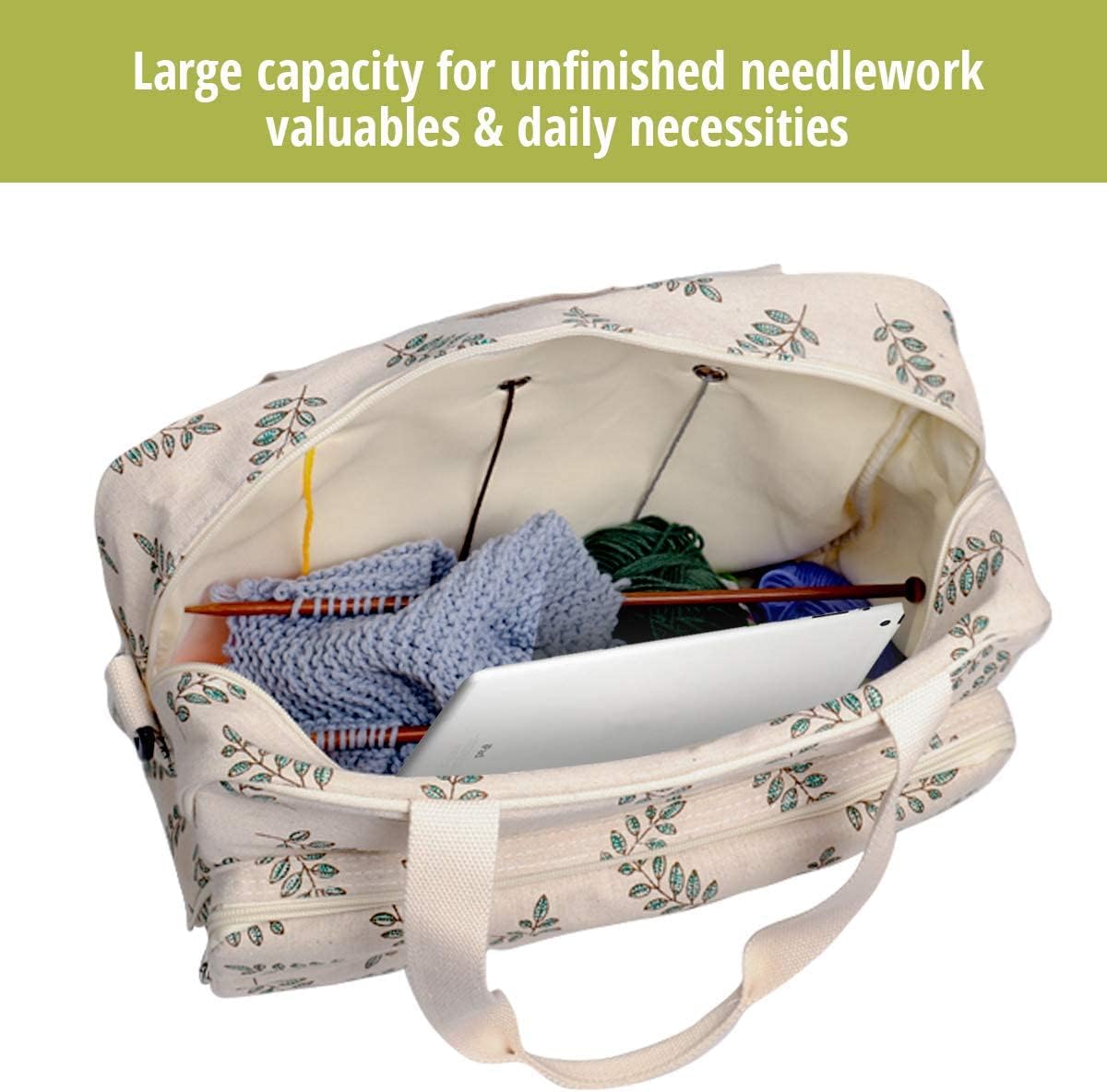 Brand New Yarn Bag Crochet Bag Knitting Bag , -$15