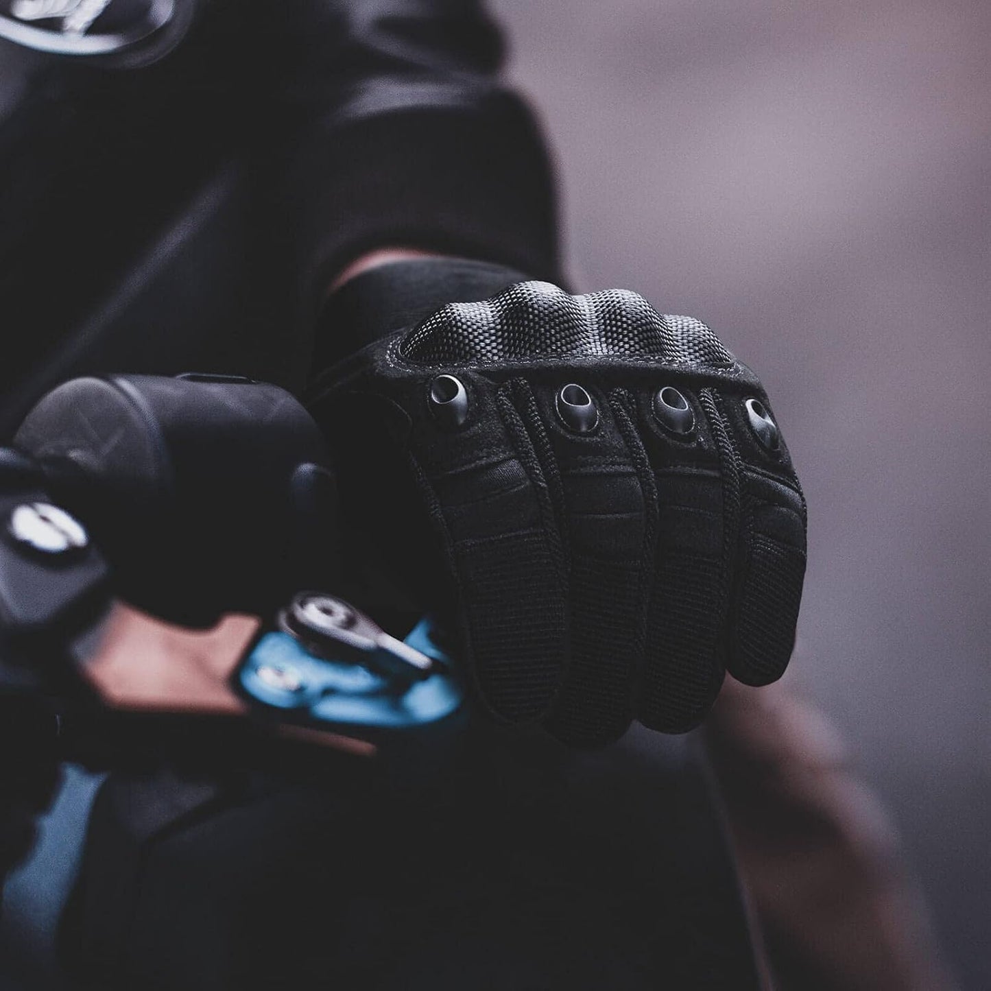 BNIB-Cierto Motorcycle Gloves for Men & Women | Touch Screen Full Finger Motorcycling Gloves,(Size: S)