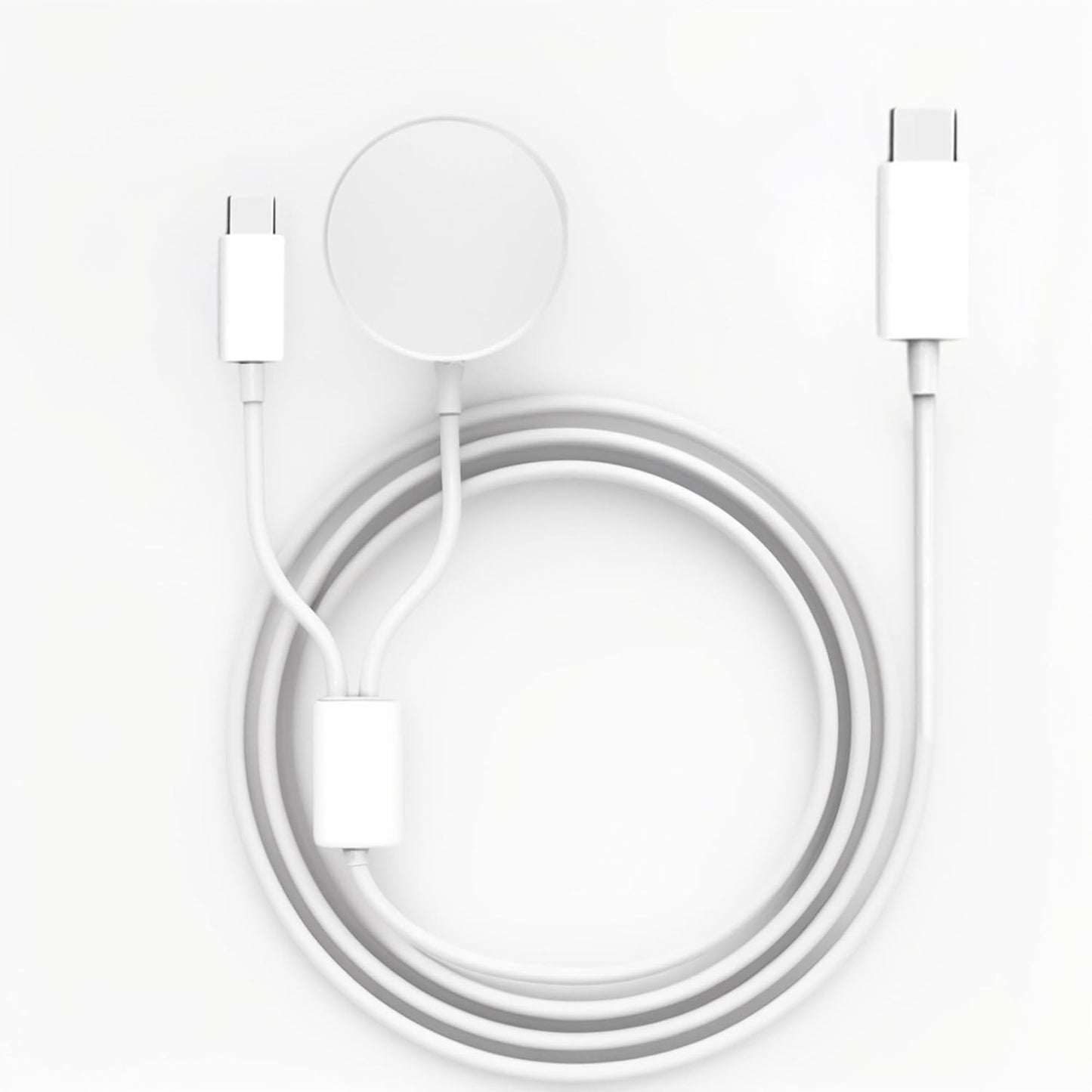 BNIB-2-in-1 USB C Cable Charger Compatible with Apple Watch iPhone,Pad Pro (3.9FT)