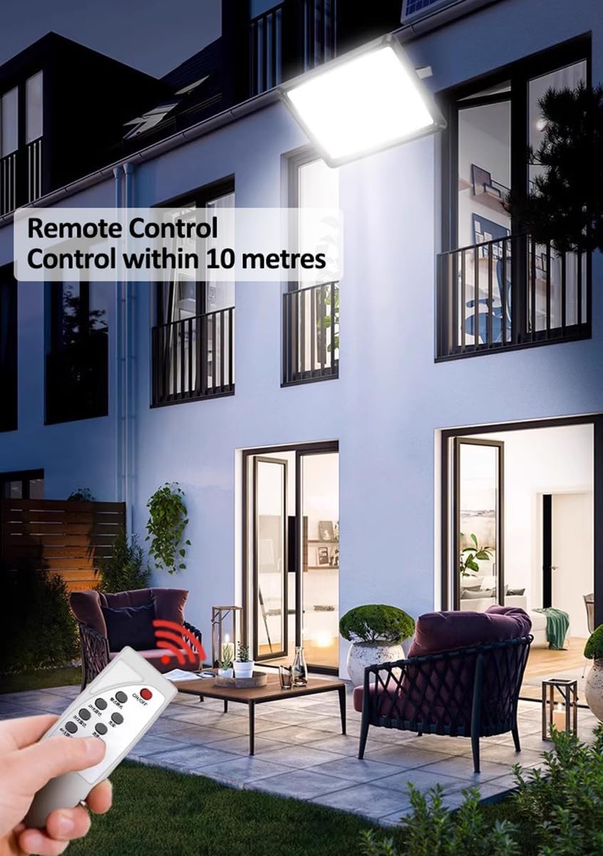 BNIB-Home Solar Powered Street Lights, Dusk to Dawn IP67 Waterproof Solar Lights,400W,-$130