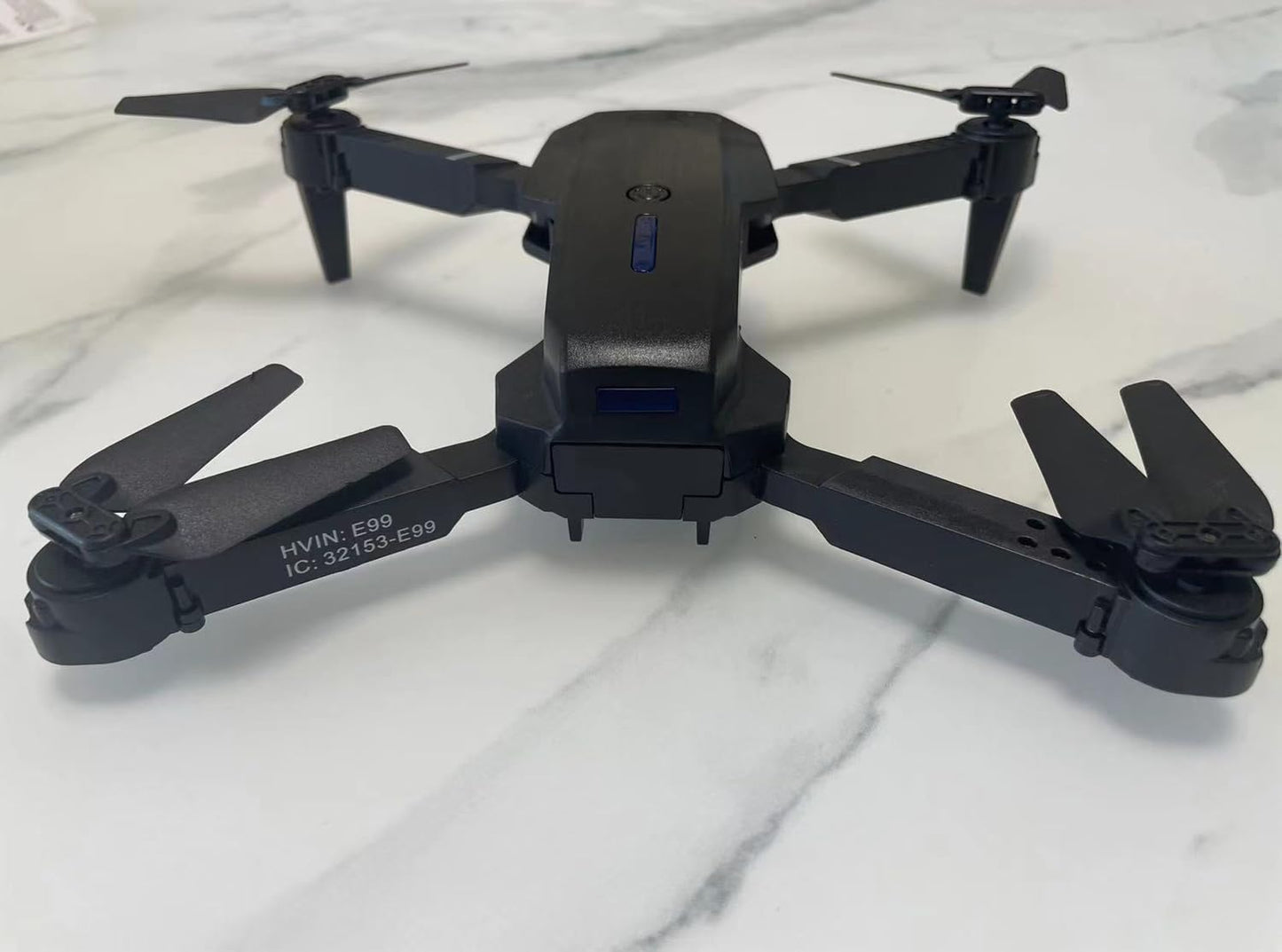 BNIB-E99 Foldable Drone with 1080P HD Camera, RC Quadcopter with 2 Batteries, Altitude Hold