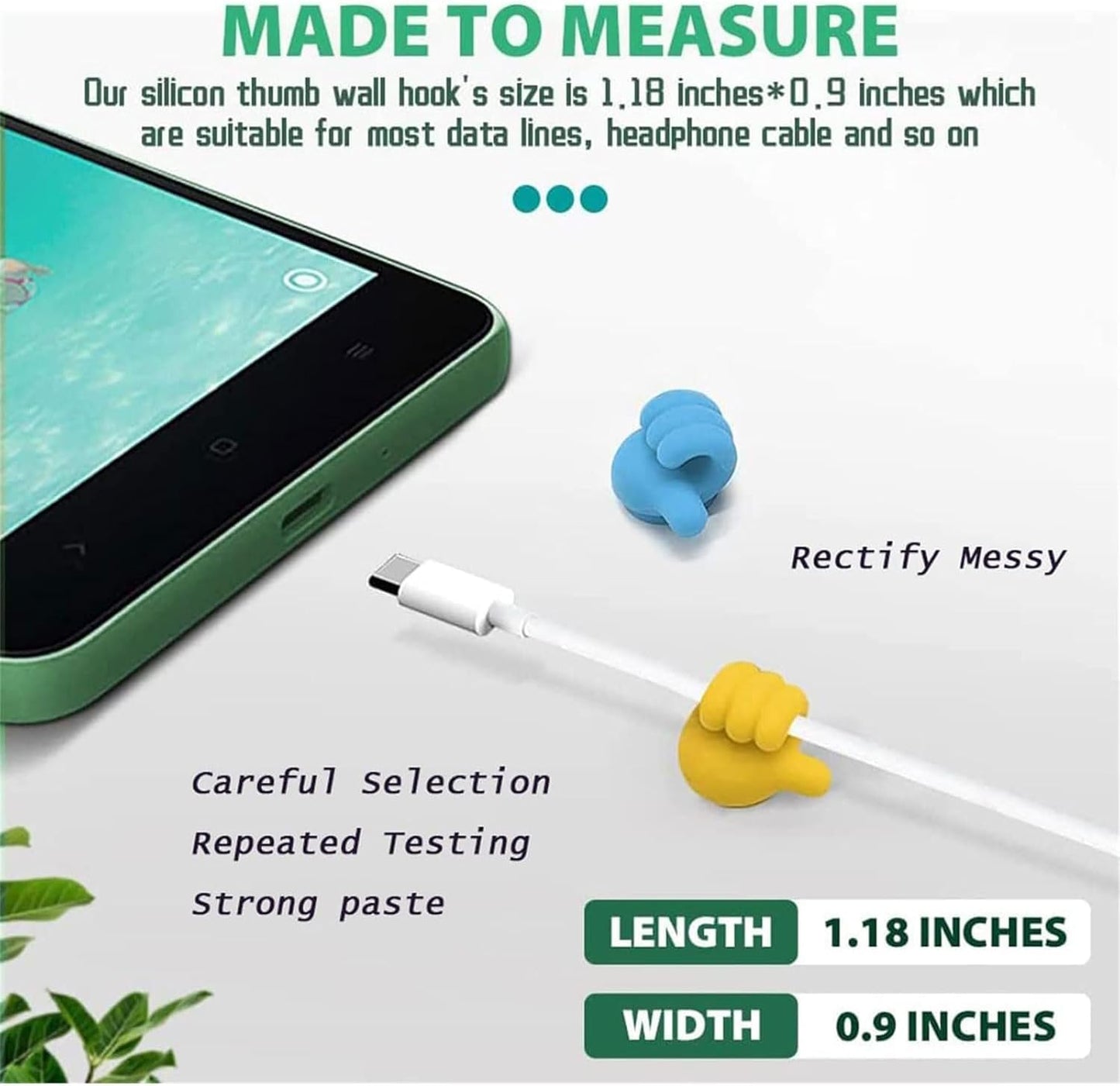 BNIB-Silicone Thumb Wall Hooks,For hanging adhesive hooks, no nails,28pcs/box, $10/box, $15/2 boxes.