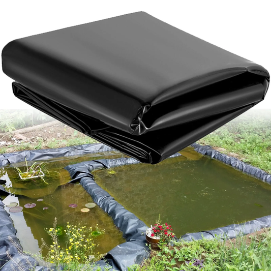 VEVOR LLDPE Pond Liner 20x25 ft, Pond Liner 20 Mil, Fish Pond Liners for Waterfall, Pond and Fish Ponds,-$105