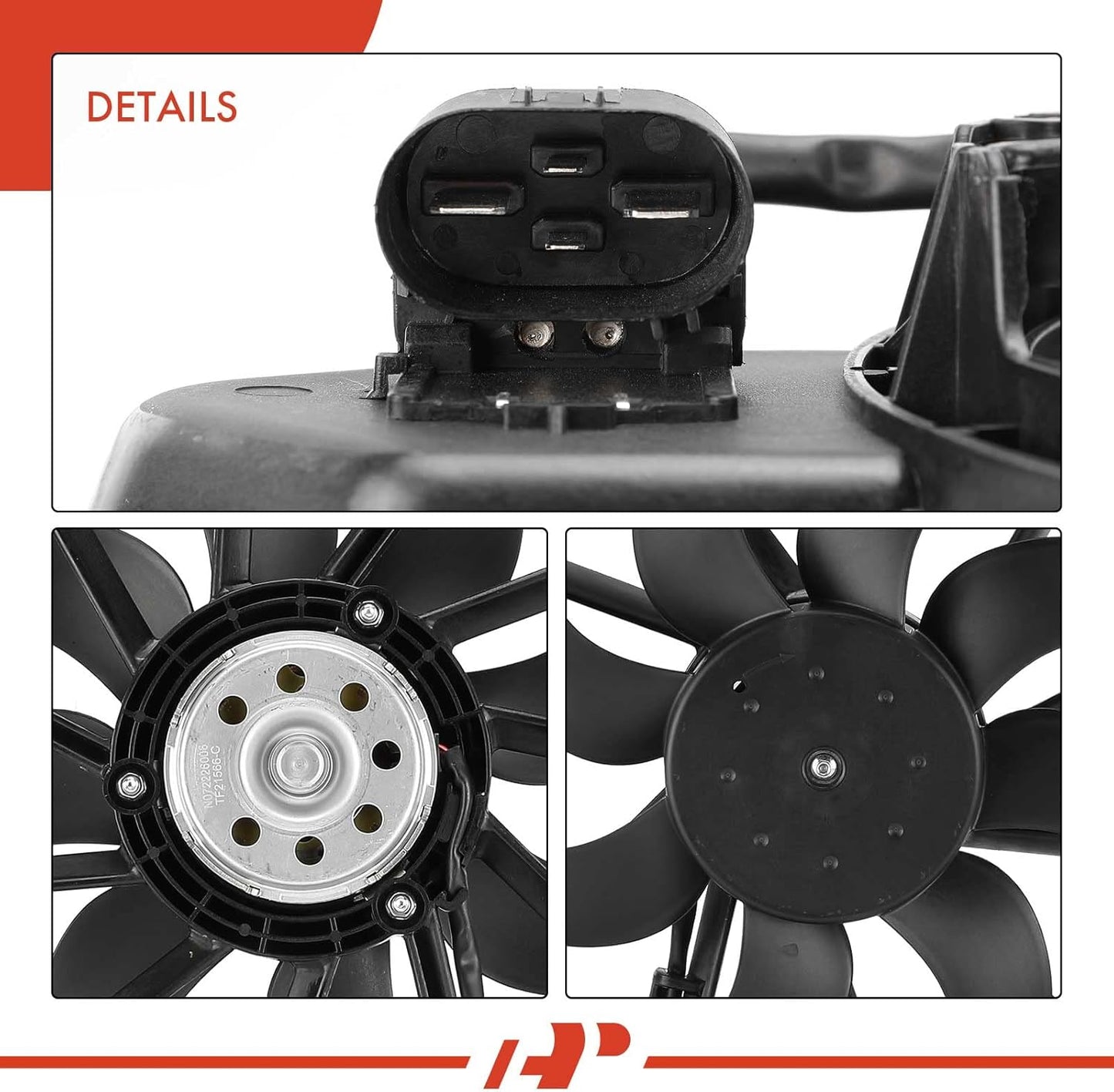 BNIB-A-Premium Engine Radiator Cooling Fan Compatible Chevrolet Trax 2015-2021 & Buick Encore 2014-2021