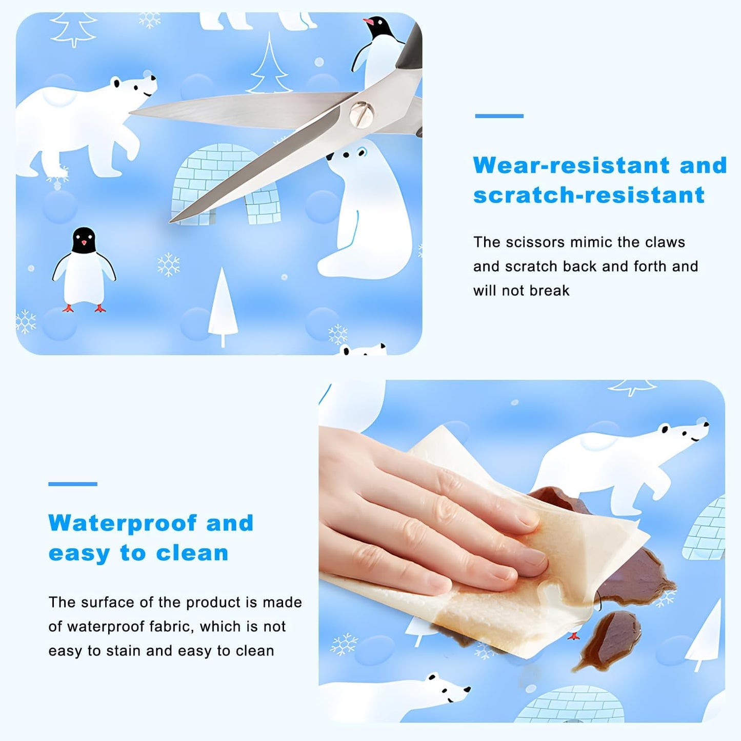 BNIB-Dog Cooling Mat Gel Cooling Mat for Dogs,35x23'', Non-Toxic Gel Self Cooling Pad for Dogs Cats