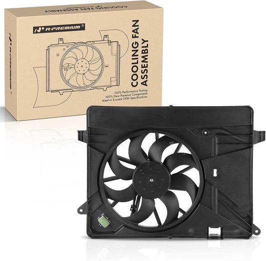 BNIB-A-Premium Engine Radiator Cooling Fan Compatible Chevrolet Trax 2015-2021 & Buick Encore 2014-2021