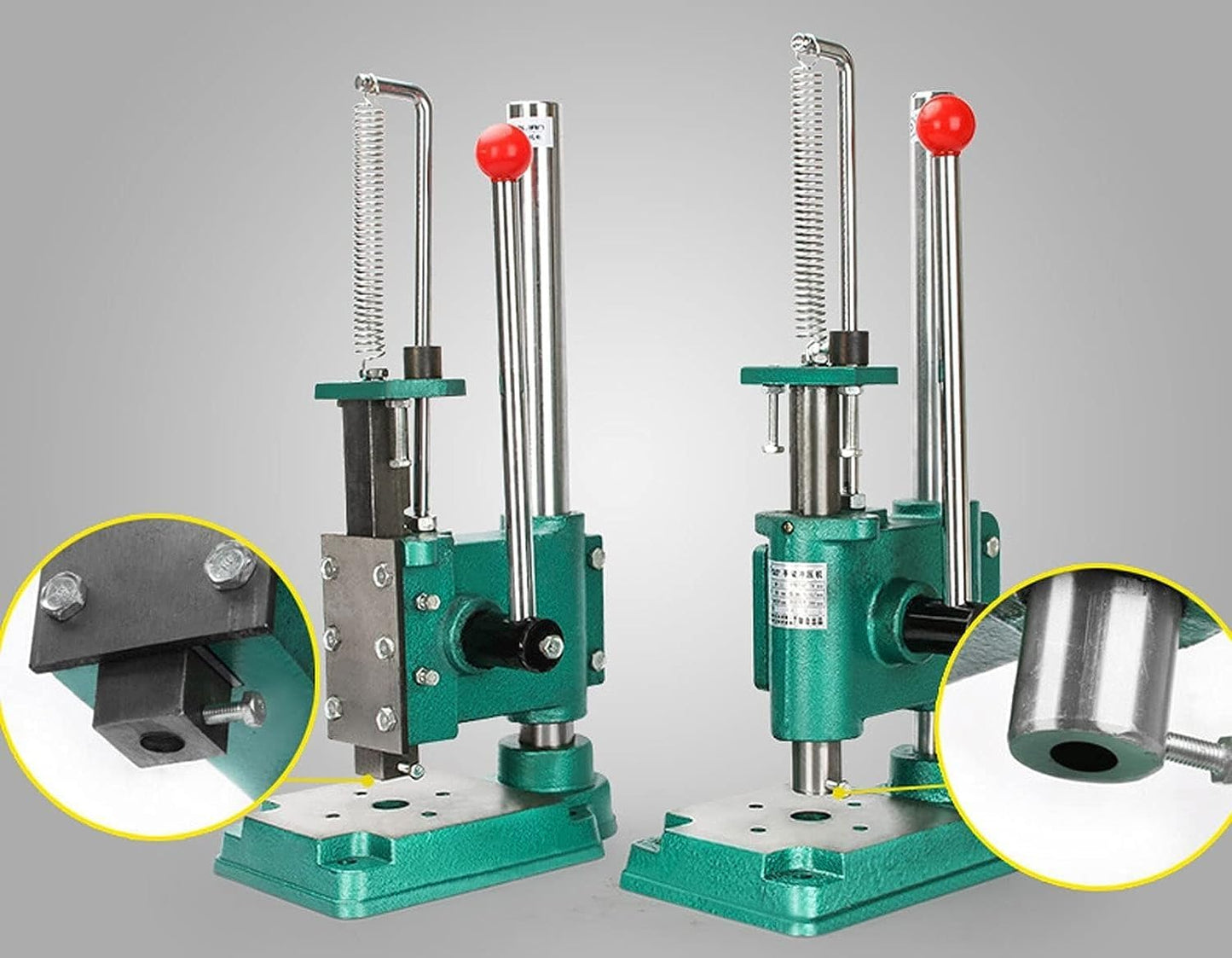 BNIB-Hand Press Punching Machine, Desktop Mute Puncher Machine, Multifunction Leather Manual Punch
