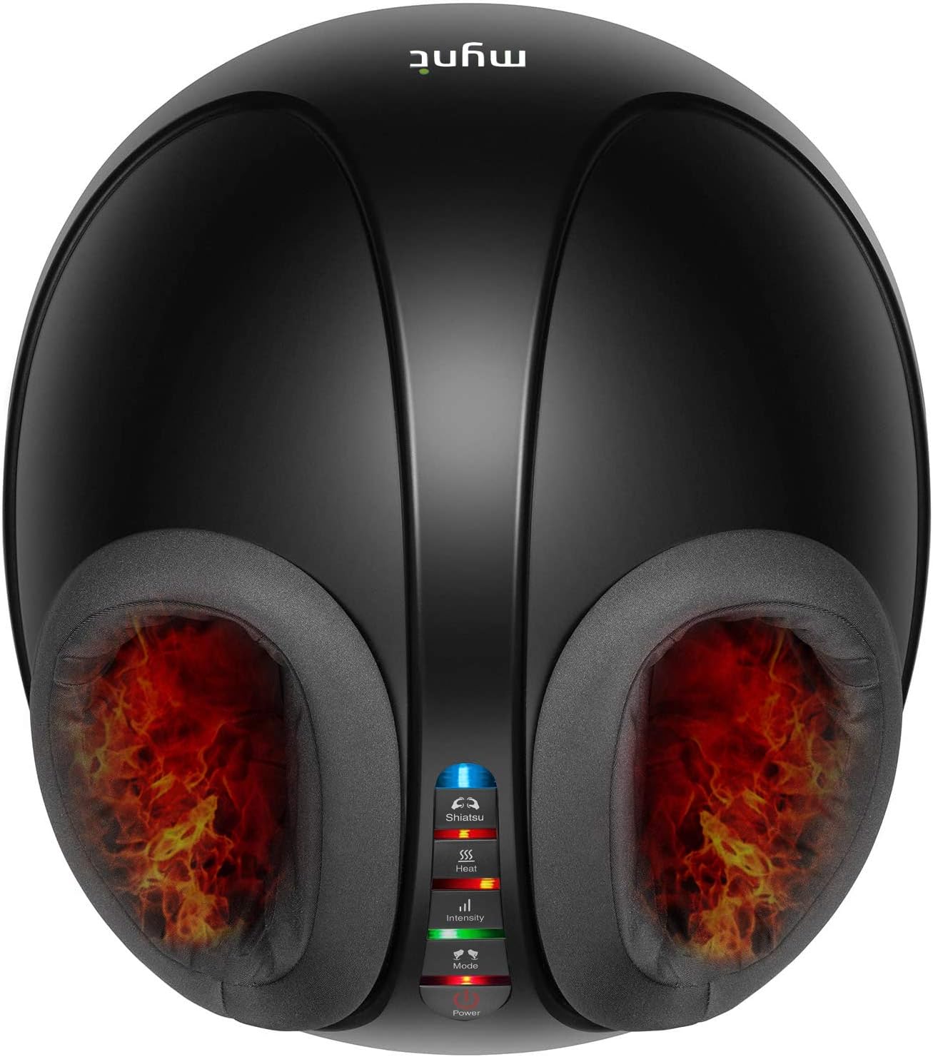 BNIB-Mynt Foot Massager Machine w/Heat and Deep-Kneading,Compression,Shiatsu,Fits up to Men Size 13