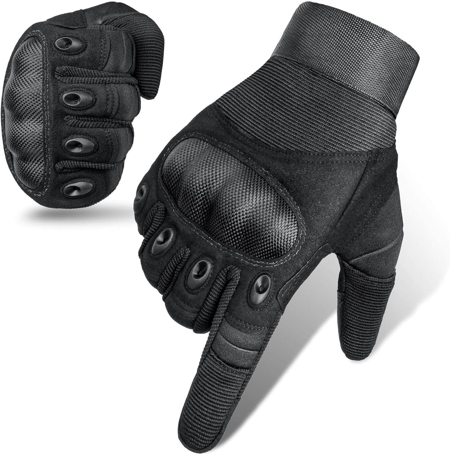 BNIB-Cierto Motorcycle Gloves for Men & Women | Touch Screen Full Finger Motorcycling Gloves,(Size: S)