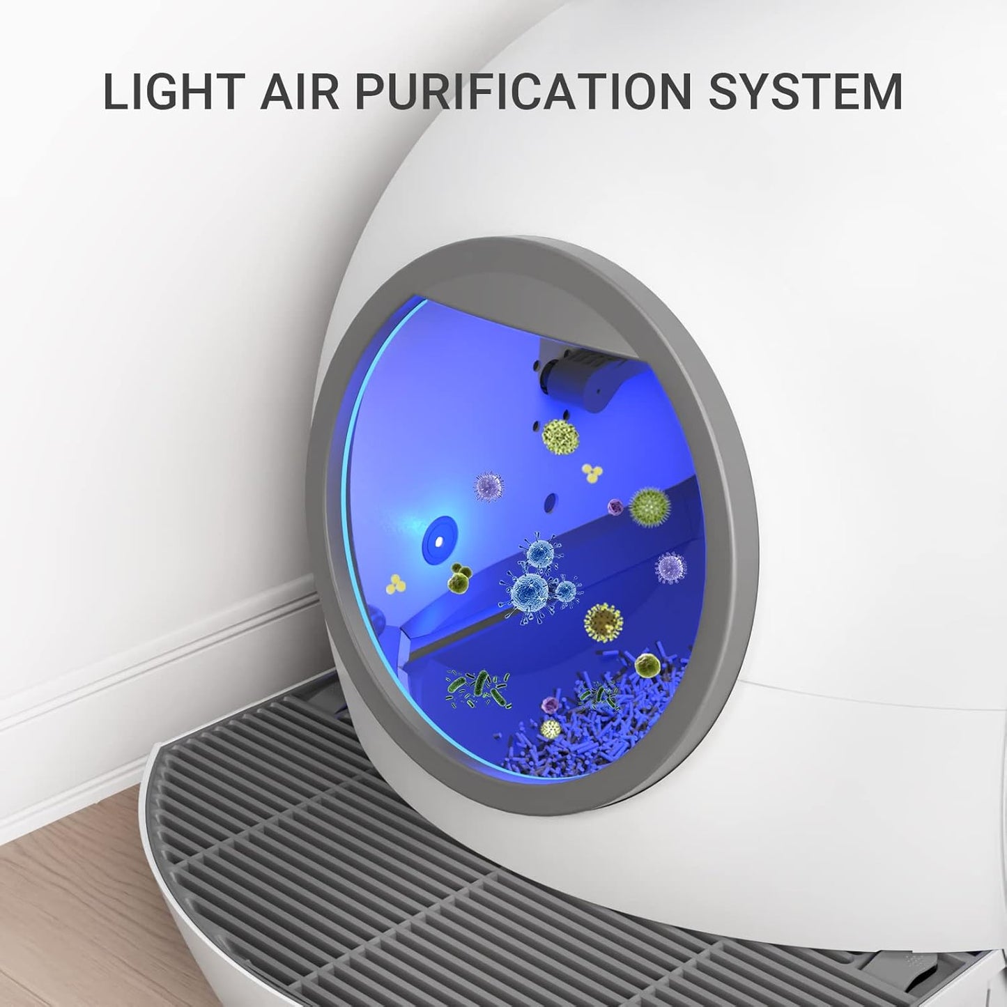 BNIB -ELS PET Self Cleaning Litter Boxes, No Scooping Automatic Cat Litter Box, APP Control & Safety,-$500