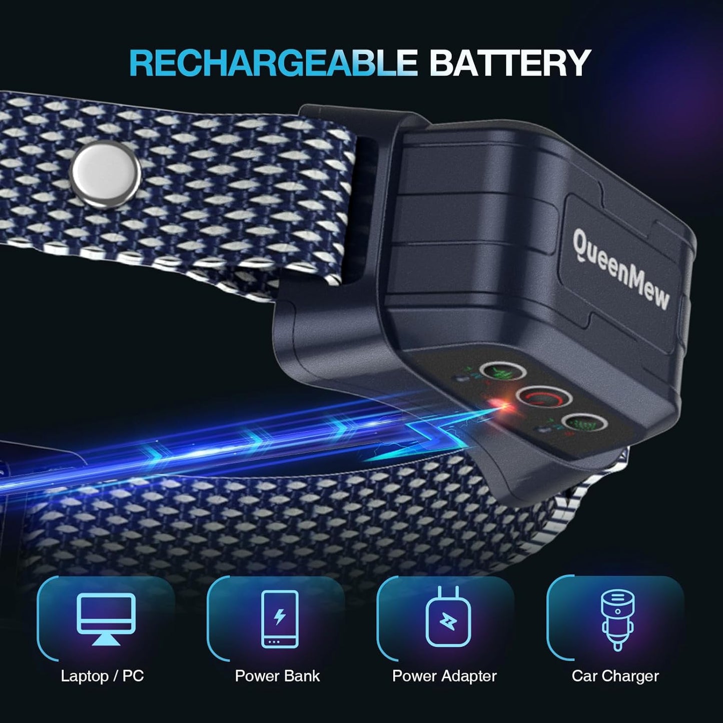 BNIB-Citronella Dog Collar for Barking Automatic Citronella No Barking Collar Spray Bark Collar