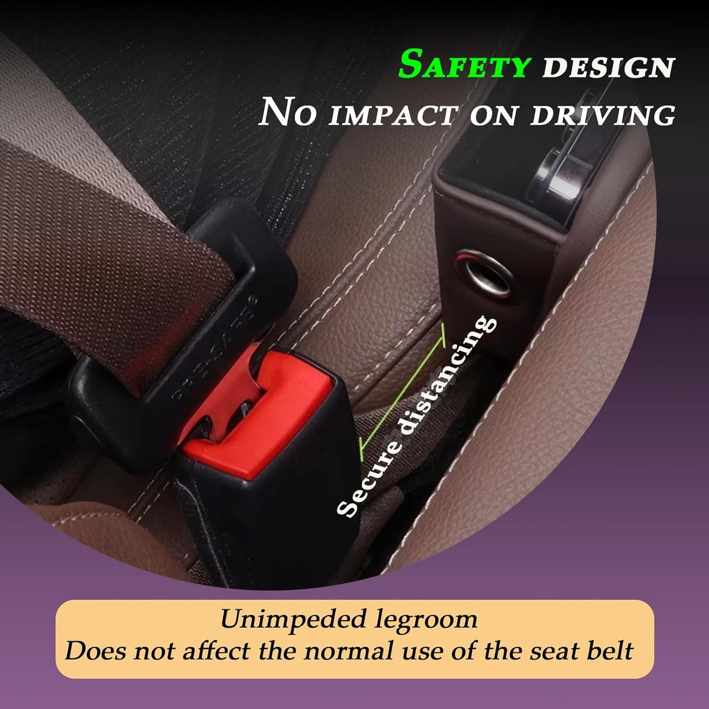 BNIB -Car Seat Gap Filler, Leather Car Seat Gap Organizer,Front Car Seat Storage Box,(Black/2 Pack)