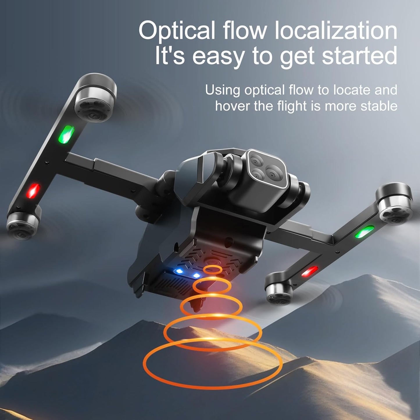 BNIB-Dodoore S188 GPS Drone with 8K Camera for Adults, FPV RC Quadcopter with Brushless Motor,-$50
