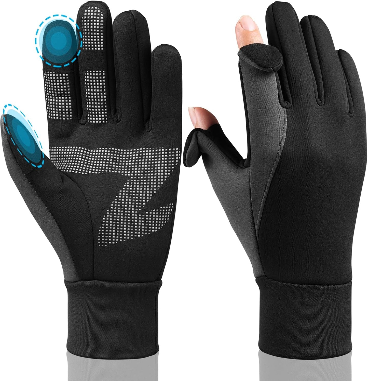 BNIB-Winter Touch Screen Gloves: Thermal Gloves for Men and Women - Thin Warm Waterproof Gloves