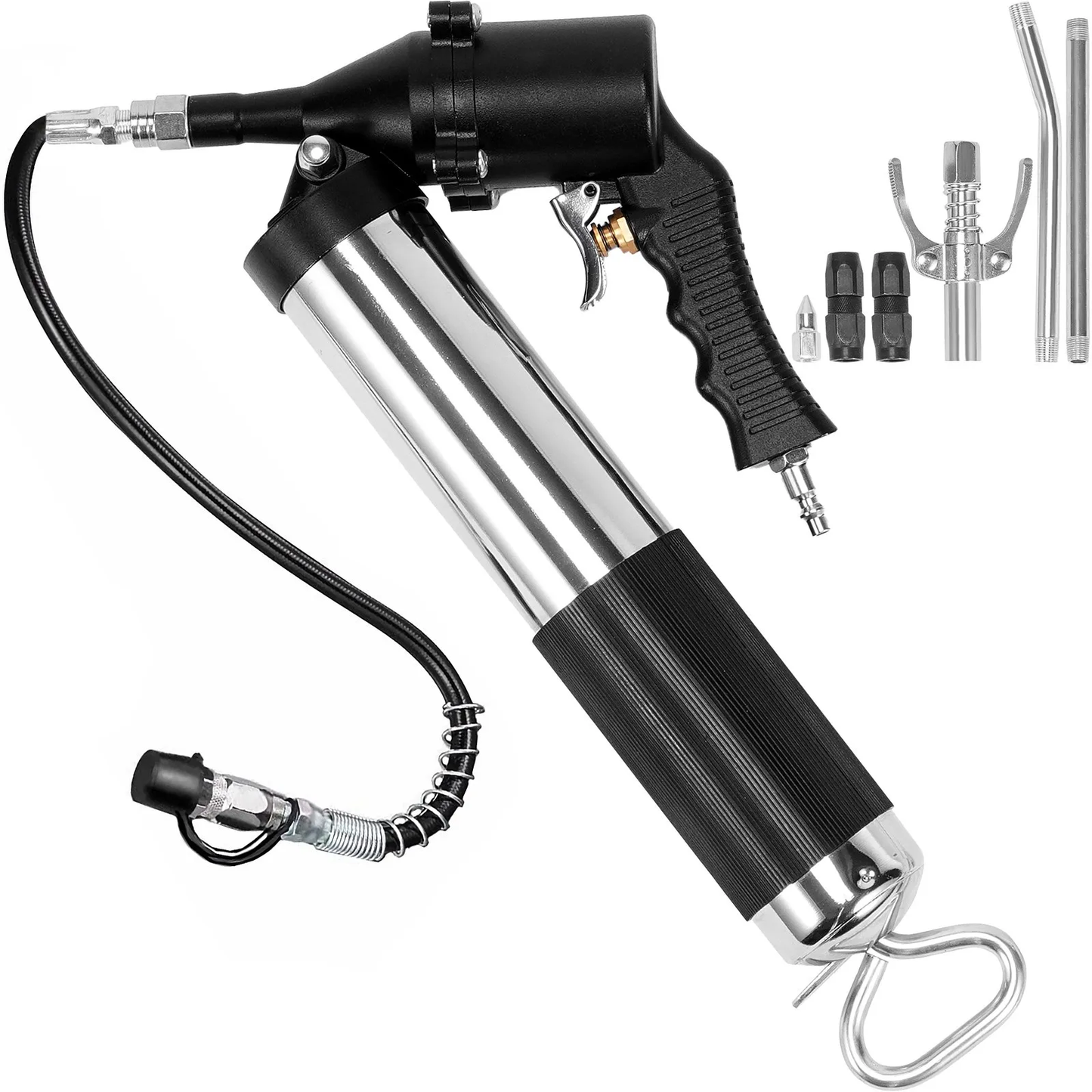 VEVOR Air Operated Grease Gun, 6000PSI, 14 OZ/400 CC Capacity Heavy Duty Pneumatic Grease Gun