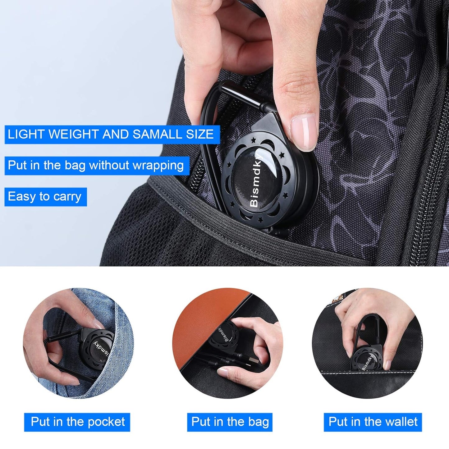 BNIB-2 Pack 3 in 1 Multi USB Retractable Charger Cable,3A Multiple Charging Cord Adapter