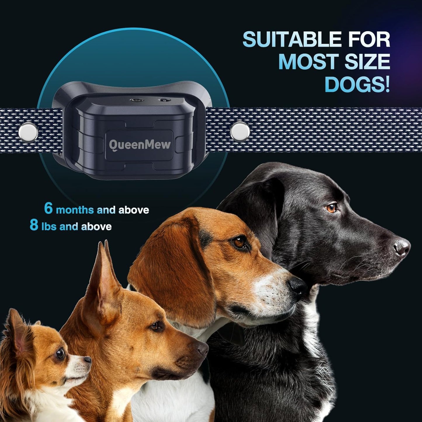 BNIB-Citronella Dog Collar for Barking Automatic Citronella No Barking Collar Spray Bark Collar