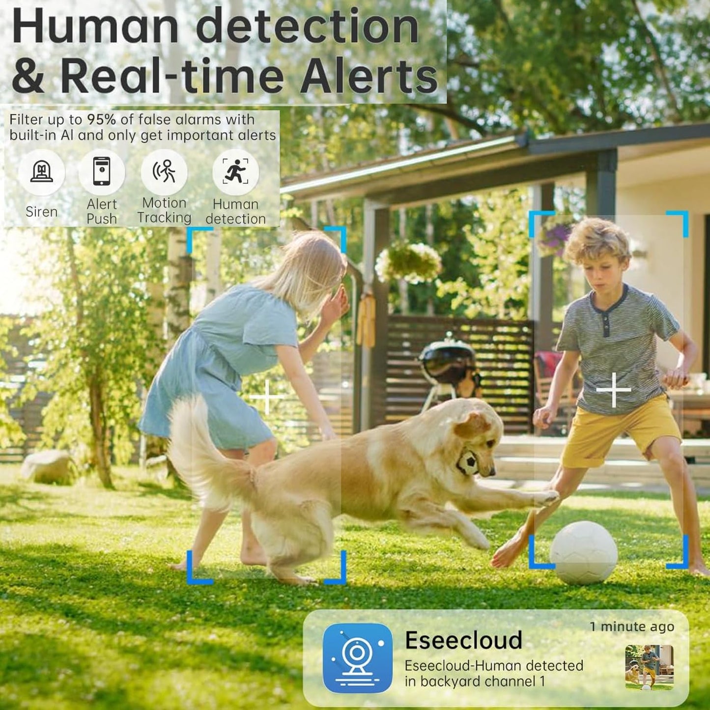 BNIB-Heemketz Light Bulb Security Camera for Home Security, 2K Security Camers Wireless Outdoor Motion