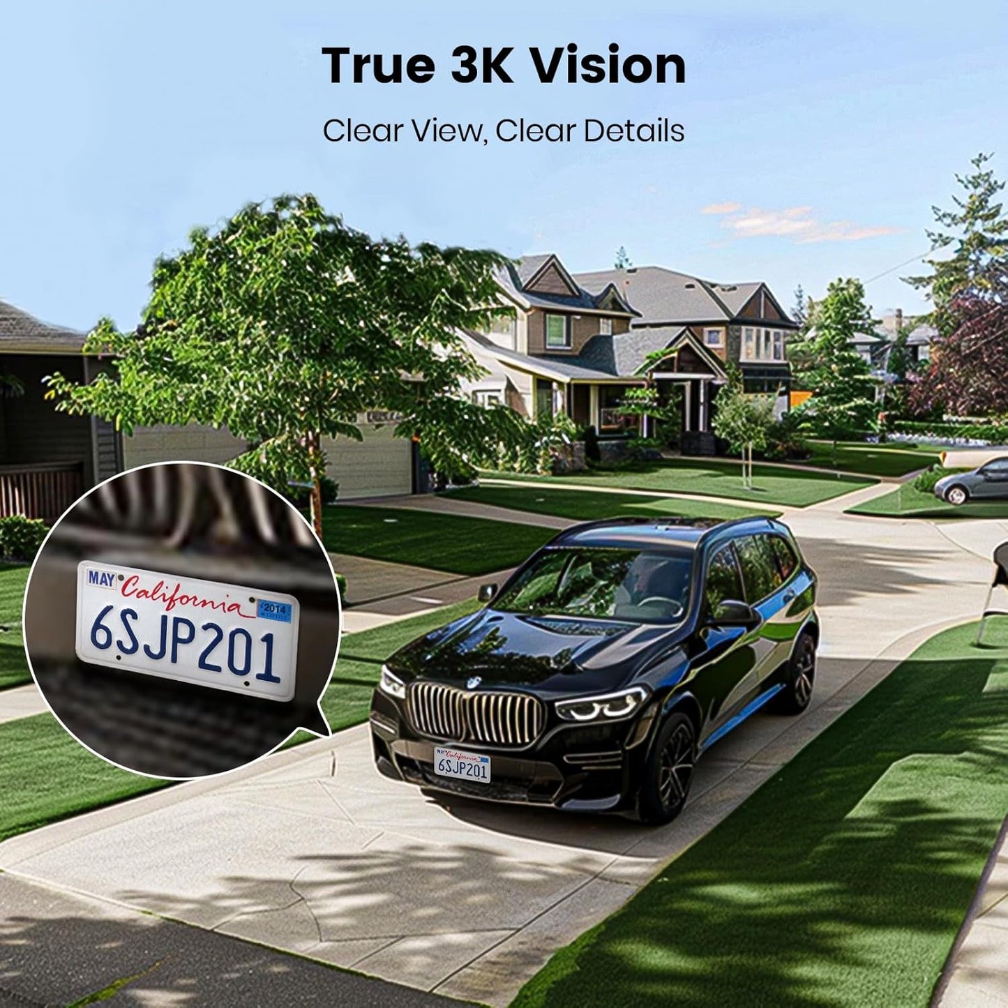 Open Box -2 Pack Wired Outdoor Security Cameras - 3K Camera Surveillance Exterieur,(2.4Ghz Wi-Fi Only),-$70