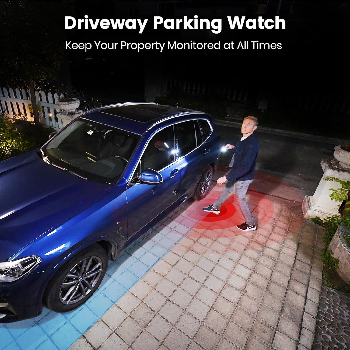 Open Box -2 Pack Wired Outdoor Security Cameras - 3K Camera Surveillance Exterieur,(2.4Ghz Wi-Fi Only),-$70