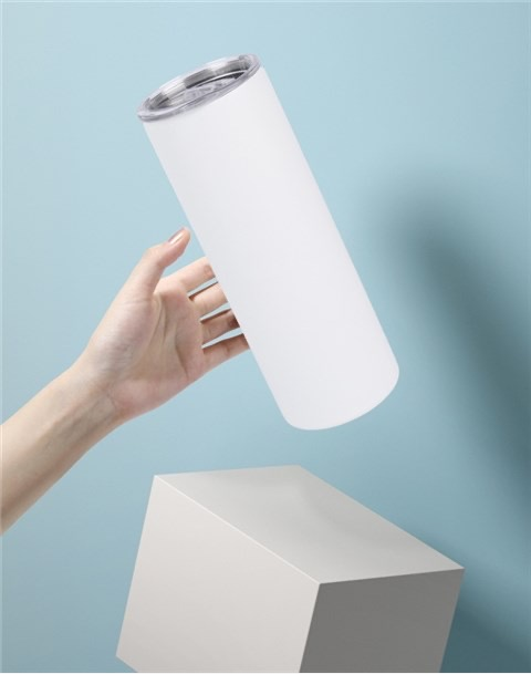 Brand new Straight cup, thermal sublimation double vacuum stainless steel insulated cup