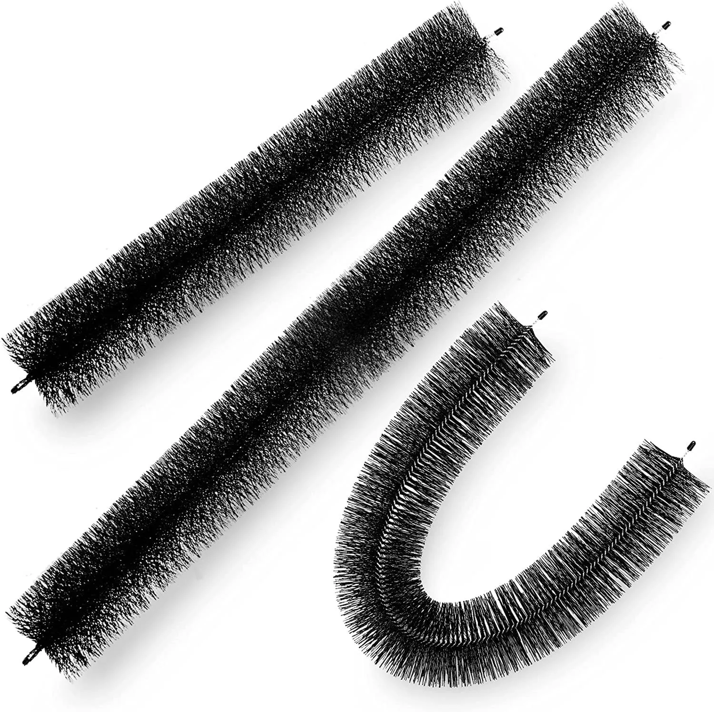 VEVOR Gutter Guard Brush With 30 FT Length Bristle, 4.33"(Dia) Fit for 5 Inches Gutter,-$40