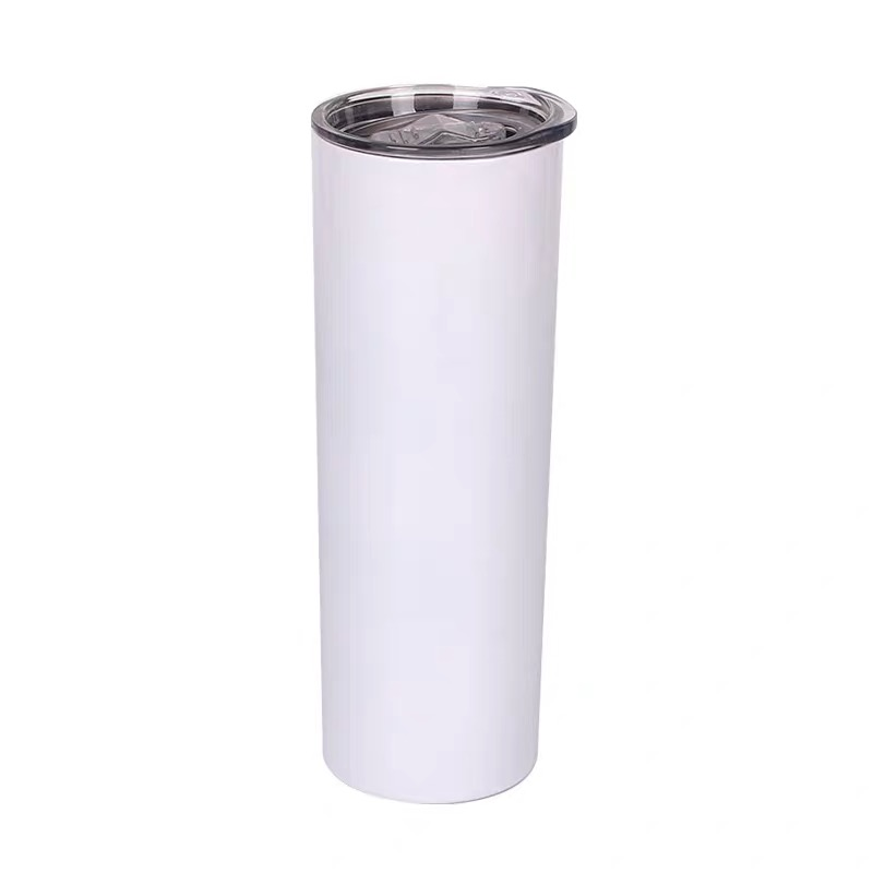 Brand new Straight cup, thermal sublimation double vacuum stainless steel insulated cup