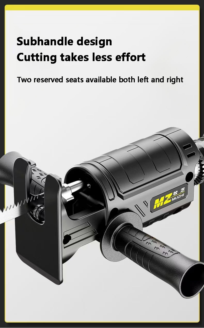 BNIB- Electric drill saw converter head, multi-function saber woodworking saw, small handheld,