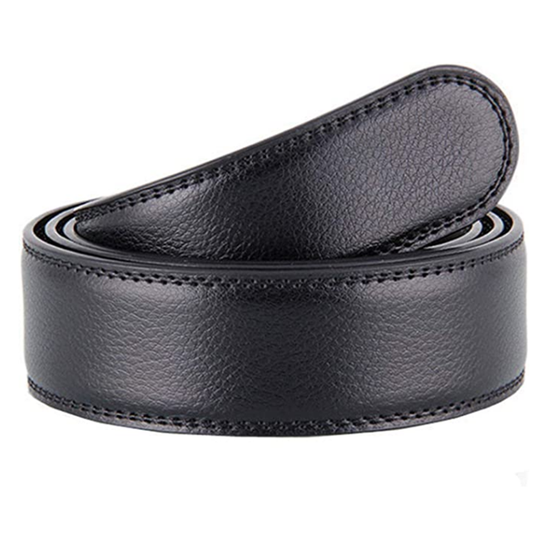 BNIB-Business men's belt, sliding ratchet belt automatic buckle