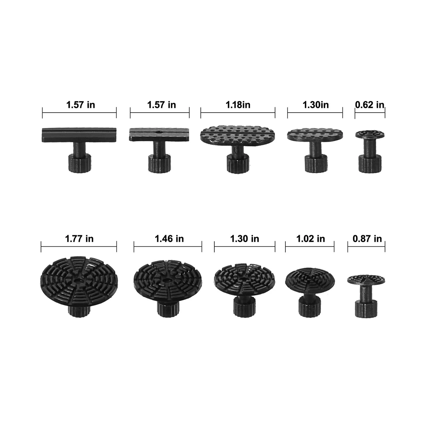 VEVOR 107 PCS Dent Removal Kit, Paintless Dent Repair Kit with Golden Lifter, Bridge Puller,-$50