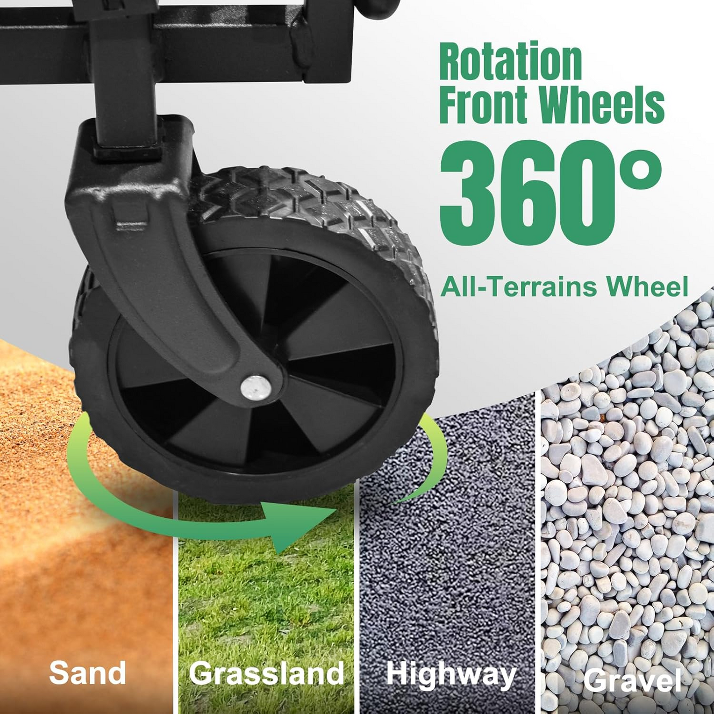 Brand New Heavy Duty Foldable Multi-Purpose Utility Wagon,Beach Wagon,Shopping Cart,Garden Cart