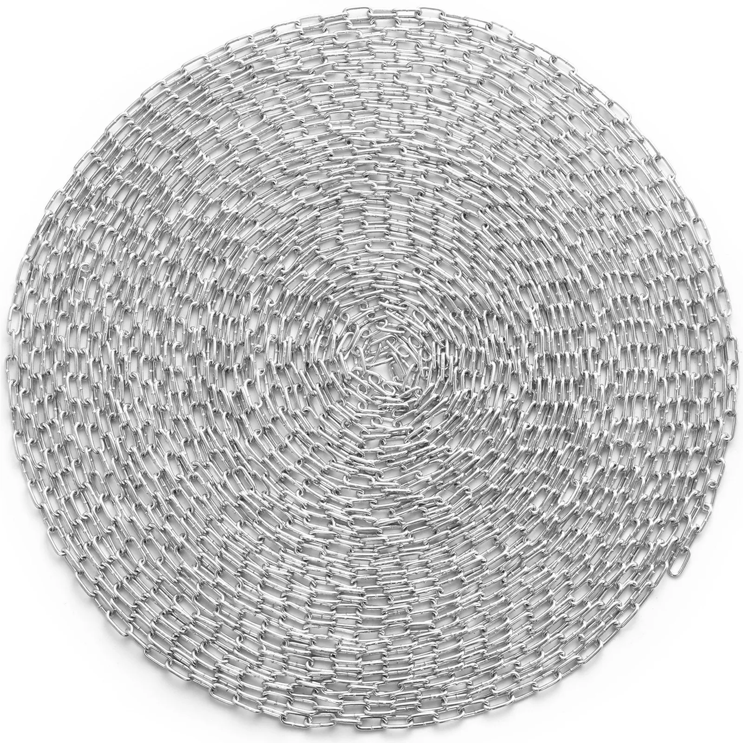VEVOR Zinc Plated Proof Coil Chain Carbon Steel Chain Sling 1/8" x 100' 330 lbs,-$20