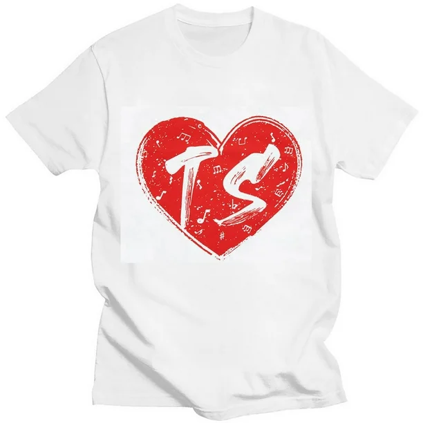 BNIB-Taylor ERAS-Inspired Graphic T-Shirt – Women’s Casual Short Sleeve  (Watermelon Red)Size: L,-$5