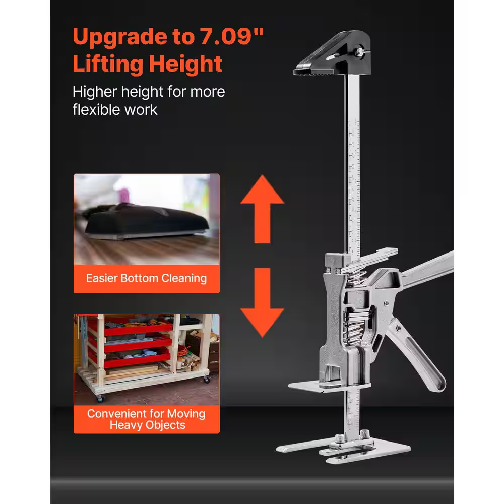 VEVOR Labor Saving Arm Jack, 2-Pieces 330 lbs. Bearing Capacity, Lifting up to 7.1 in. Metal Hand Lifting,-$35