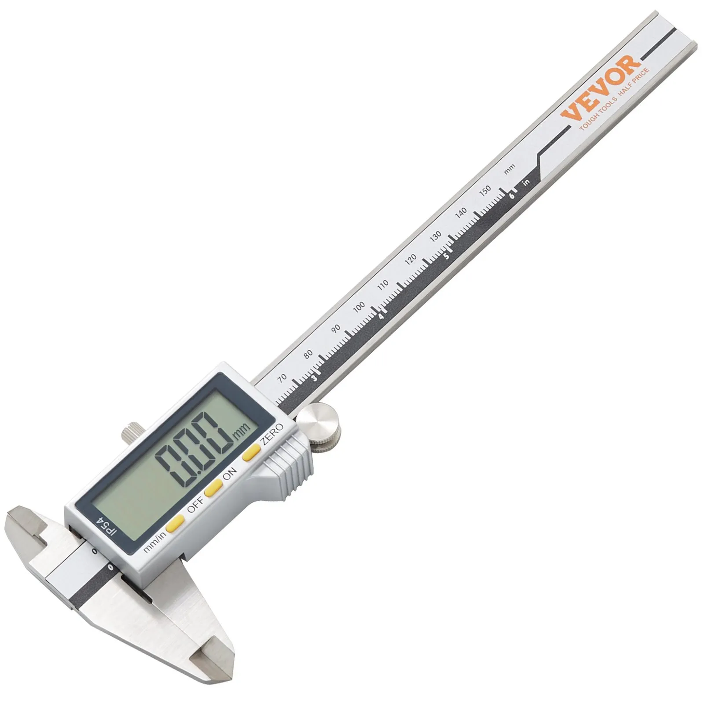 VEVOR Digital Caliper, 0-6" Calipers Measuring Tool, Electronic Micrometer Caliper